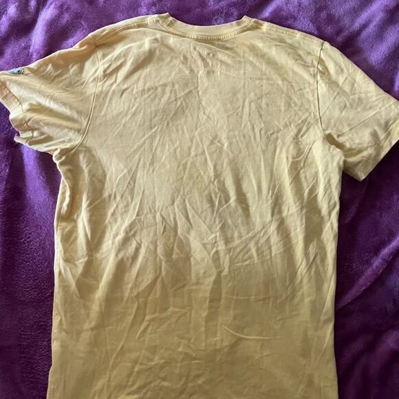 Men's Yellow Nike Brasil Shirt Size Large CBF Slim Fit Nike Better World Soccer - Picture 2 of 4